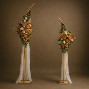 Arche florale à deux pôles