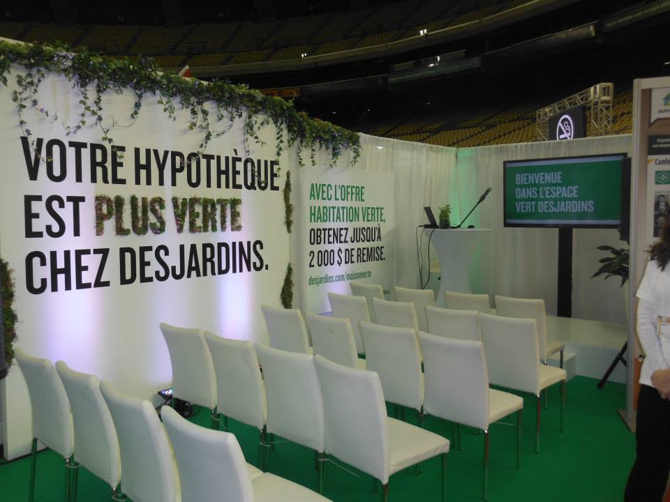 Espace promotionnel pour prêts hypothécaires.