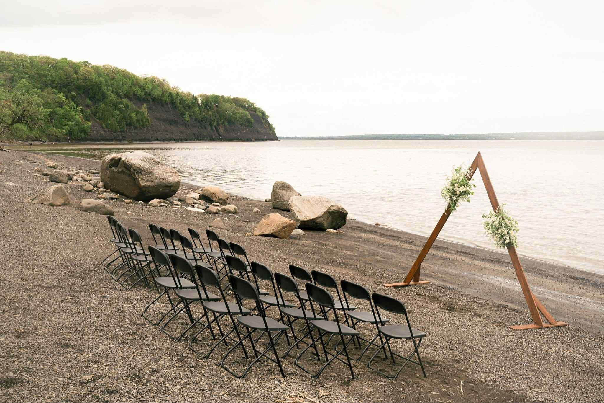 Cérémonie de mariage sur la plage