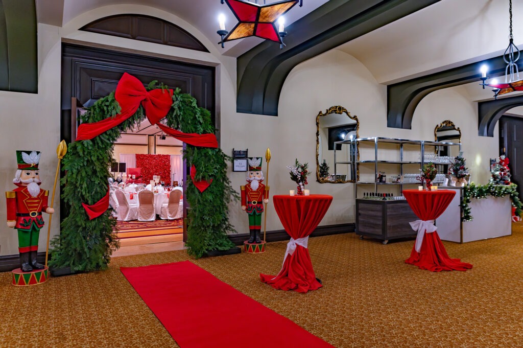 Décorations de Noël avec soldats en bois